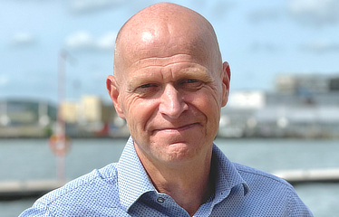 Porträttbild Björn Garberg, sjöfartssamordnare på Trafikverket.