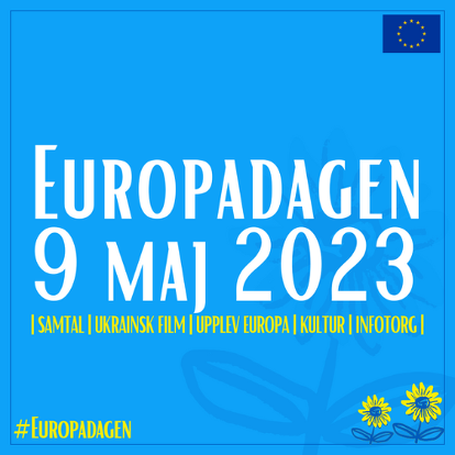 Europadagen 2023. Grafik: EU-kommissionens representation i Sverige