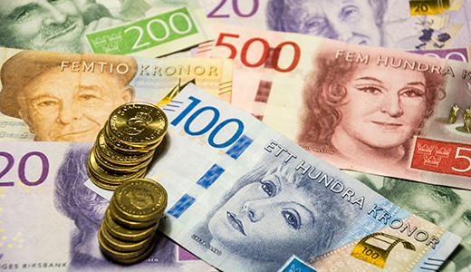 Svenska sedlar och mynt