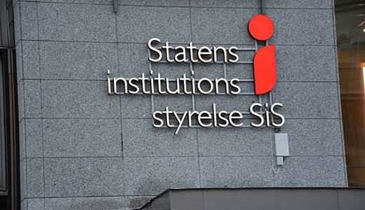 Skylt med Statens institutionsstyrelse.