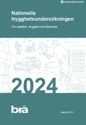 BRÅ framsida trygghetsundersökning 2024