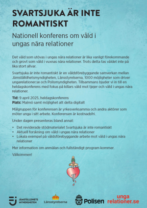 Inbjudan till Svartsjuka är inte romantisk