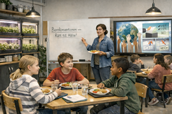 En lunch i Matoteket år 2035