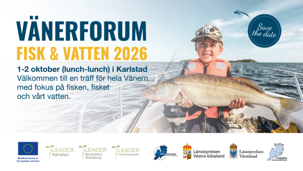 Välkommen på Vänerforum Fisk & Vatten i Karlstad 1-2 oktober