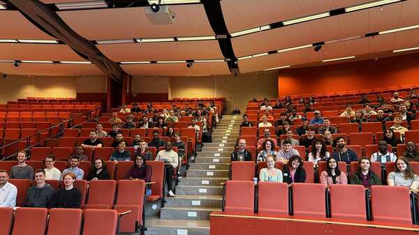 Studenter i Albertsalen