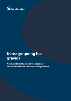 Framsida av publikationen kunskapsstöd om könsstympning hos gravida.