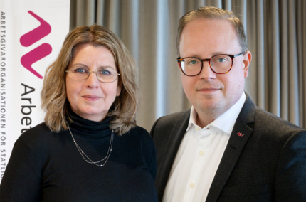 Matilda Nyström Arnek och Andreas Nyström.
