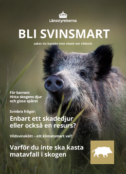 Bilden visar broschyren "Bli svinsmart".