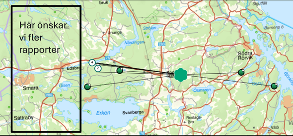 Lodjur passerar Länsstyrelsens viltkamera