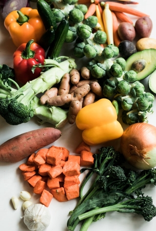 Grönsaker -nyttig mat. Bild från Unsplash