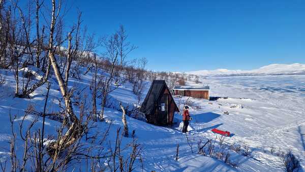 Pegelkuren i Abisko