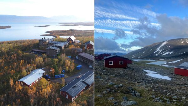 Forskningsstationer i Abisko och Tarfala (kollage)
