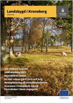 Framsida tryckt version Landsbygd i Kronoberg.