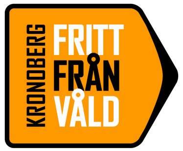 Logotype Kronoberg fritt från våld