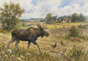Vilt i odlingslandskapet. Vilt i odlingslandskapet.