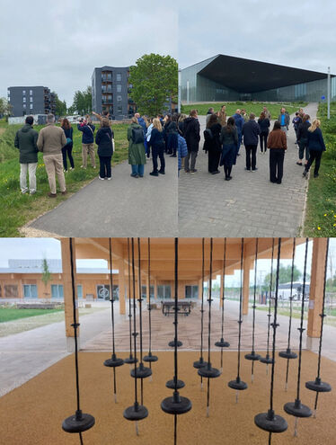 Kollage av bilder från Tartu.