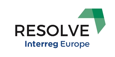 Logotyp för projektet Resolve Interreg Europe