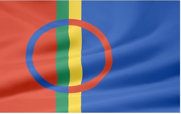 Den samiska flaggan
