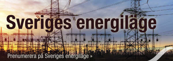 Prenumerera på Sveriges energiläge