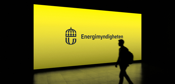 Dekorativ bild på Energimyndighetens nya logotyp