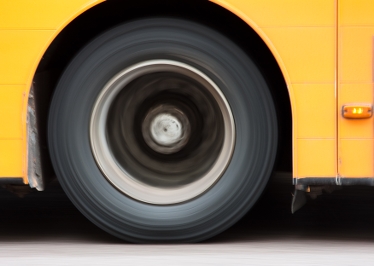 Viktigt med rätt däck för tunga fordon. Foto: Katja Kircher/VTI