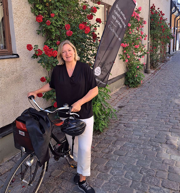 Anna Niska i Almedalen. Foto: Eva Ankarberg