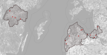 Map: David Gundlegård/ Linköping University