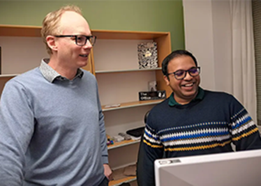 Johan Olstam and Kinjal Bhattacharyya. Photo: VTI