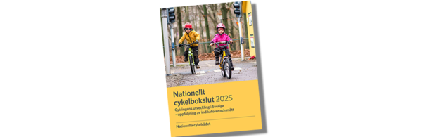 Framsidan på Nationellt cykelbokslut 2025