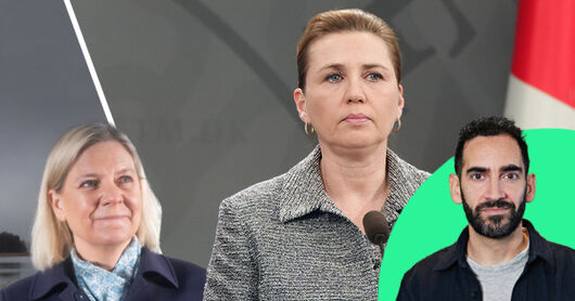 S nya mittenflirt började i Danmark