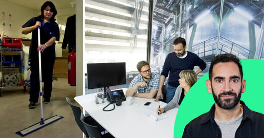 Invandrare blev svenskars trampolin till bättre jobb