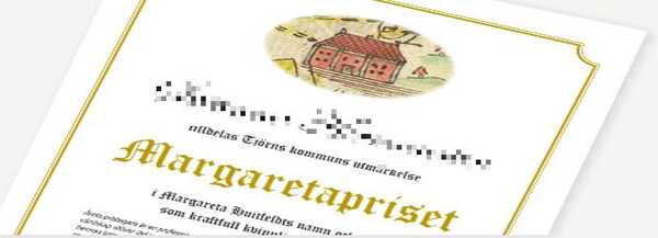 Nominera till Margareta-priset 2025