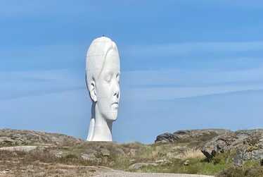 Skulptur i Pilane