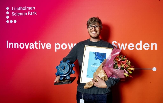 Fredrik Sandblom, Zenseact, is the Collaborator of the Year.