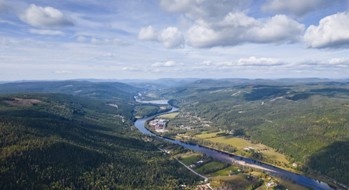 Värmland ovanifrån.