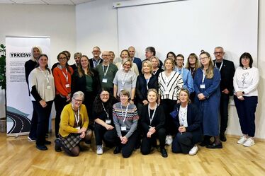 Projektdeltagare på gruppbild.