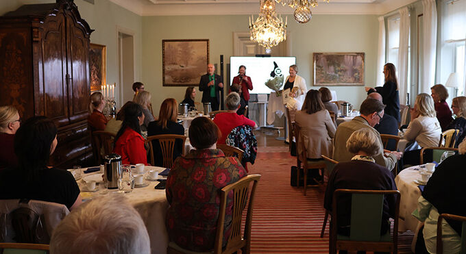 Firandet på Residenset.