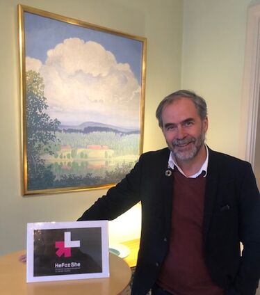 Landshövding Georg Andrén.