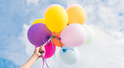 Ballonger i luften