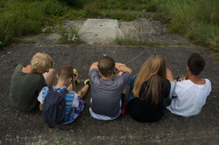 Ungdomar i grupp