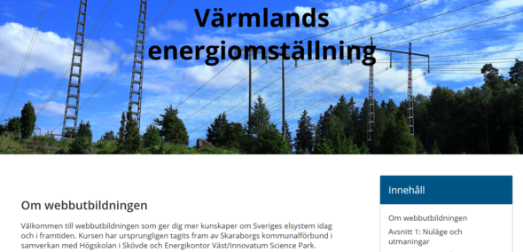 Webbutbildning