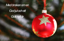 God jul och gott nytt samarbetsår!