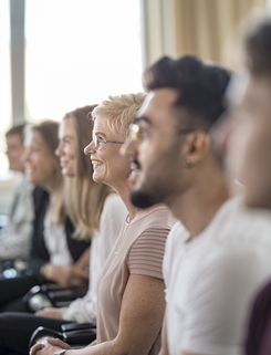 Lär dig mer och träffa andra professioner.