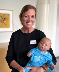 Sandra Melander leder workshoppen.