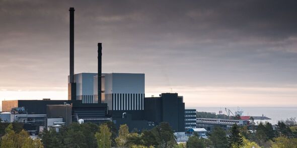 Oskarshamns kärnkraftsverk. 