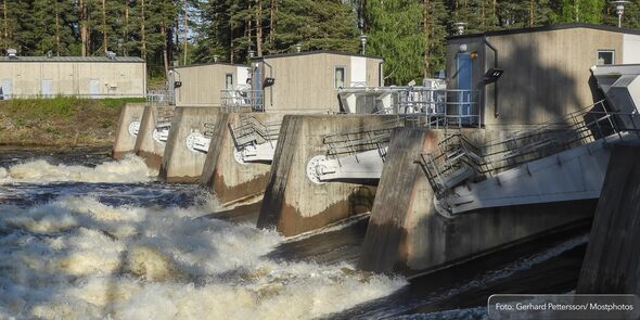 Vattenkraftverk i Älvkarleby. Foto: Gerhard Pettersson/ Mostphotos